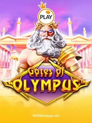 Imagem do jogo Gates of Olympus no 9080bet